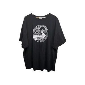 Men's 3X GILDAN I Hate People Cotton Black Camping Short Sleeve T Shirt